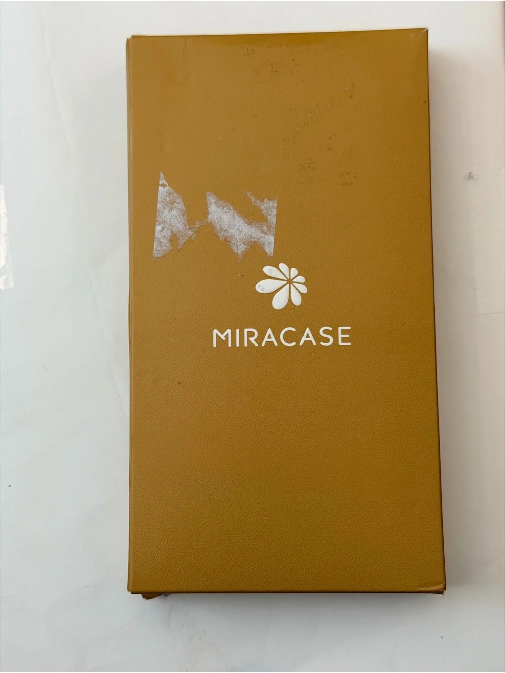 Apple-Compatible Clear Magnetic Phone Case in Orange